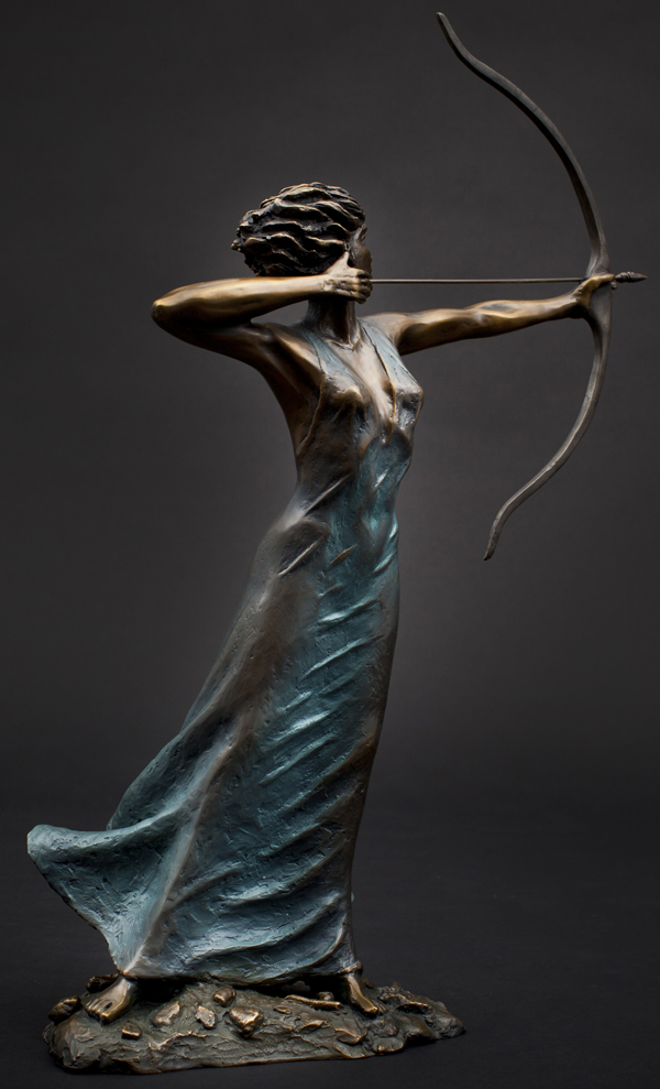 Artemis in bronze
